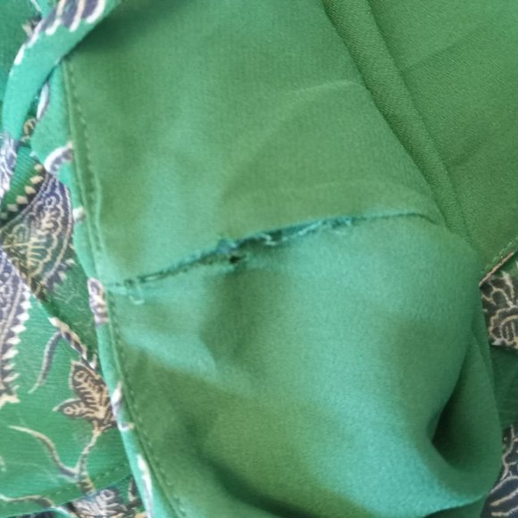 REBECCA MINKOFF | Green Floral Dress - Picture 6 of 11